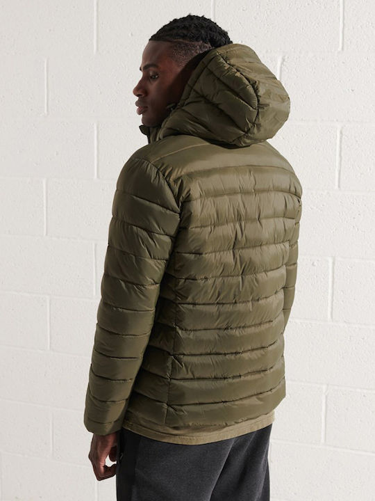 Classic Fuji Winter Jacket Puffer Khaki
