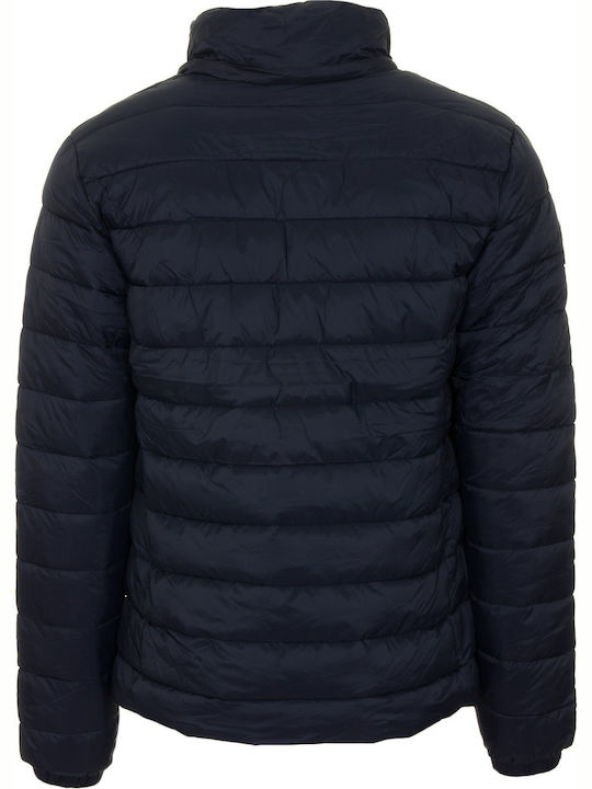 Classic Fuji Winter Jacket Puffer Navy Blue