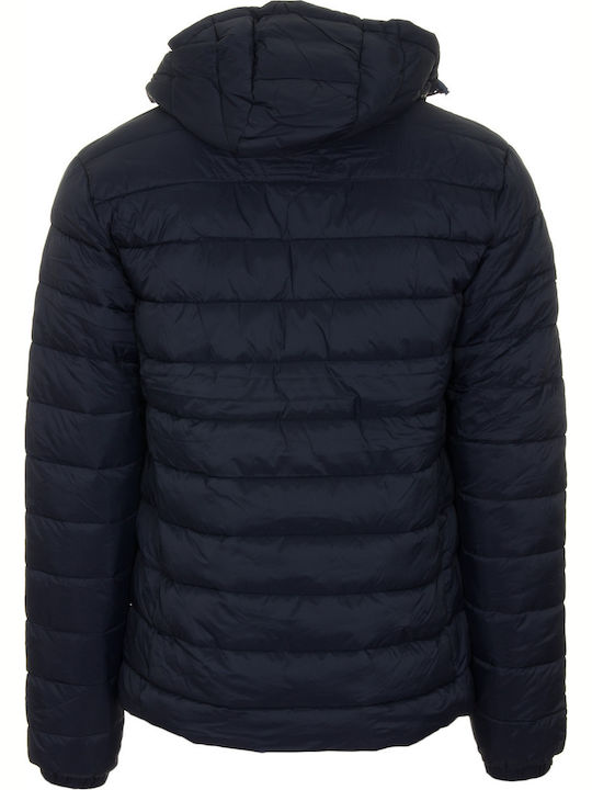 Classic Fuji Winter Jacket Puffer Navy Blue