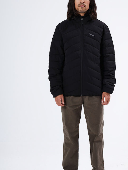 Зимно мъжко яке Puffer Черно 212.EM10.29-Черен
