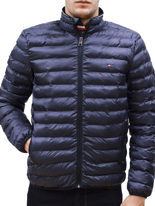 Winter Jacke Puffer Marineblau