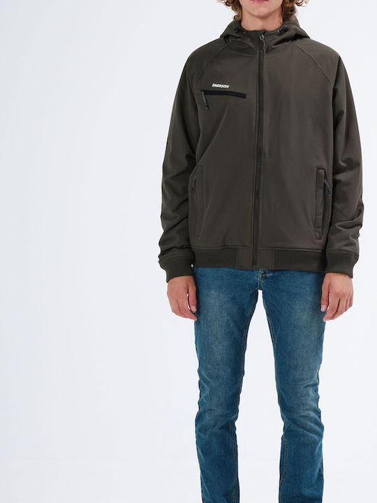 Geacă Bomber Iarnă Waterproof și Cu Protecție Împotriva Vântului Verde
