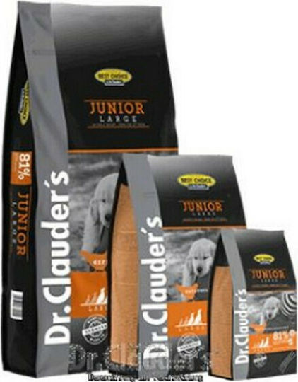 Dr.Clauder's Best Choice Junior Large 4kg Ξηρά Τροφή χωρίς Σιτηρά για Κουτάβια Μεγαλόσωμων Φυλών με Κοτόπουλο