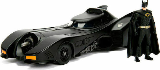 Jada Toys DC Comics Batman Batmobile Batmobile 1989 Vehicle Replica Length 12cm Scale 1:24