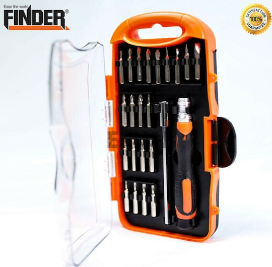 Finder Κατσαβίδι με 23 Εναλλασσόμενες Μύτες