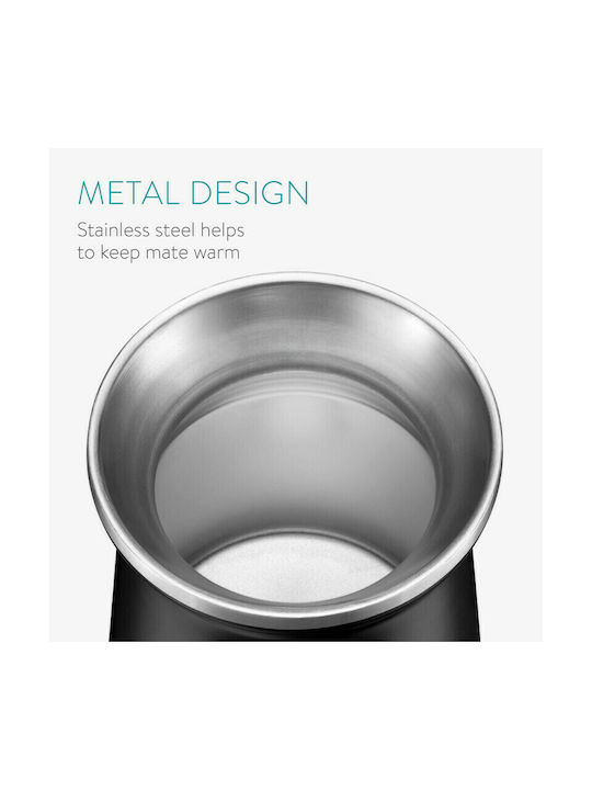Navaris Yerba Mug Metallic Black 300ml