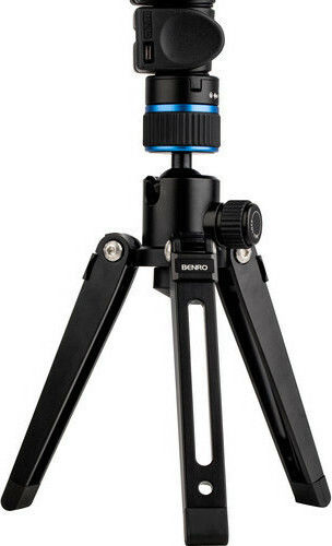 Benro Benro MCT38AFS4 Photography & Video Monopod with Flip Locks and S4 Video Head Aluminum with Tripod Base with Hydraulic Head and 4kg Maximum Load
