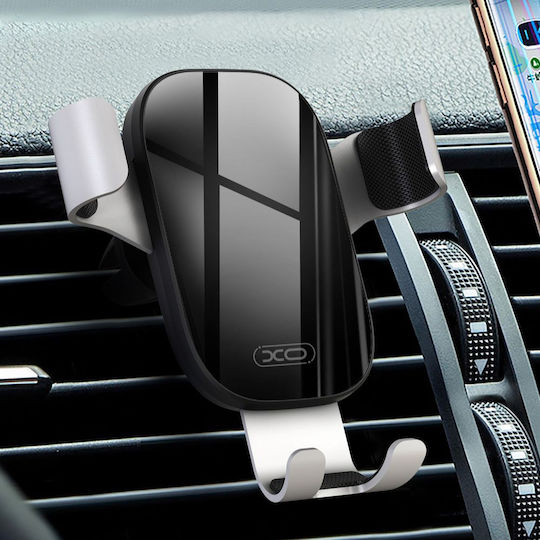 XO C37 Car Mobile Mount 4" - 7" with Adjustable Hooks Silver
