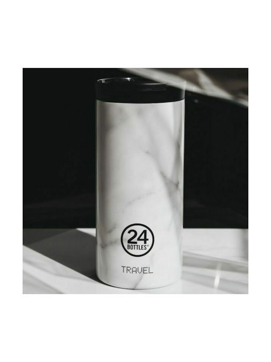 24Bottles Inox Thermo Lunch Box Travel Tumbler White 350ml