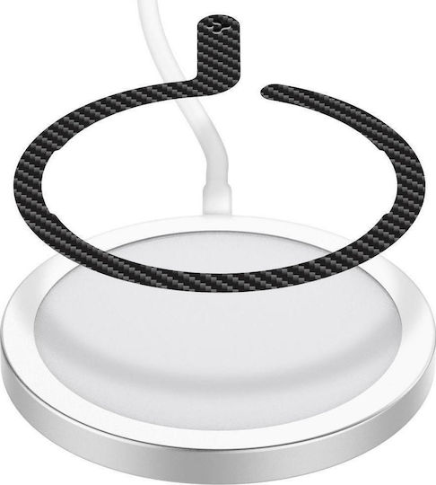 Spigen MagSafe Ring Metal Ring Plate MagFit with Alignment Guide Carbon
