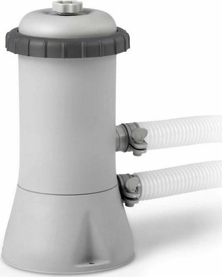 Intex Prism Πισίνα PVC 6836lt με Μεταλλικό Σκελετό 400x200x100εκ. Γκρι