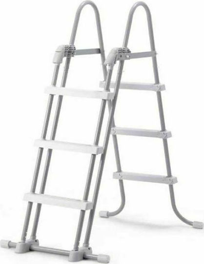Intex Prism Πισίνα PVC 6836lt με Μεταλλικό Σκελετό 400x200x100εκ. Γκρι