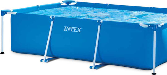 Intex Swimming Pool 2282lt with Metallic Frame 260x160x65cm Blue