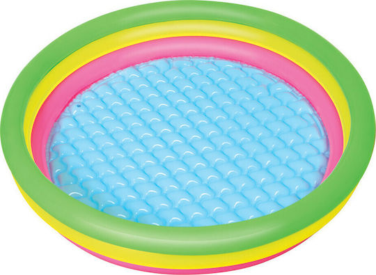 Bestway Παιδική Στρογγυλή Πισίνα PVC 211lt Φουσκωτή 152x30εκ.