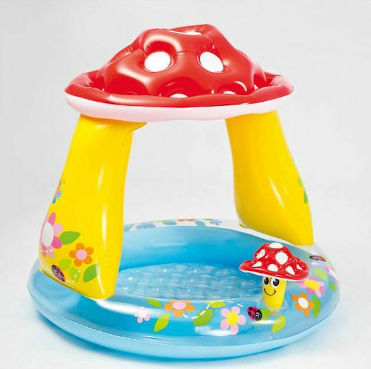 Intex Mushroom Baby Children's Round Swimming Pool 45lt Inflatable 102x89cm