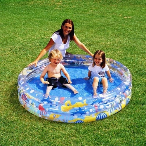 Bestway Children's Round Swimming Pool 282L Inflatable 152x27.9cm Splash And Play
