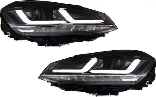 Osram Μπροστινά Φανάρια Led για Volkswagen Golf 7 με Φώτα Ημέρας DRL 2012-2017 2τμχ