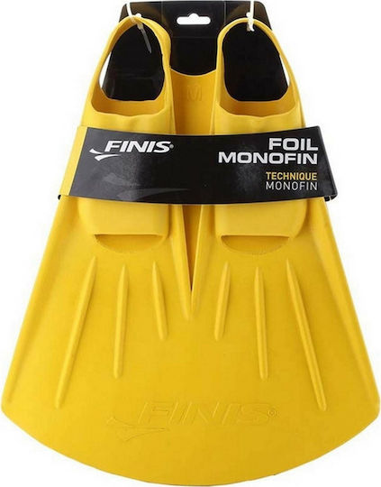 Finis Flossen Für Schwimmen Foil Monofin Gelb