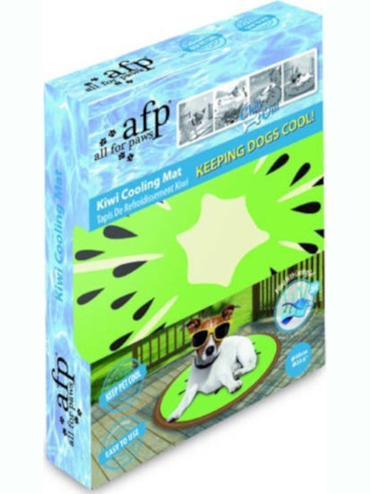 All For Paws Mattress Dog Round Cooling Green 60x60cm