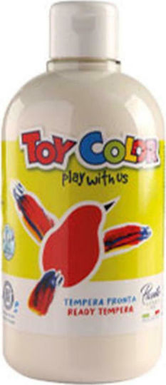 Toy Color Ready Τέμπερα Ζωγραφικής Λευκή σε Μπουκάλι 500ml