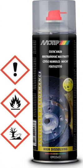 Motip Dupli Σπρέι Καθαρισμού Φρένων 500ml 12τμχ