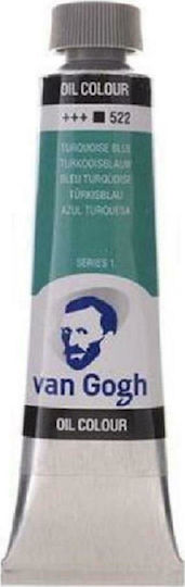 Royal Talens Van Gogh Oil Colour Turquoise Blue 522 20ml