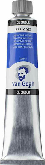 Royal Talens Van Gogh Oil Colour Cobalt Blue Ultramarine 512 200ml