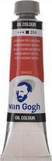 Royal Talens Van Gogh Λαδομπογιά Cadmium Red Medium 314 60ml
