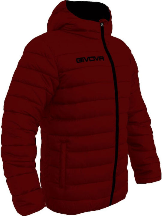 Giubbotto Olanda Winter Jacket Puffer Burgundy
