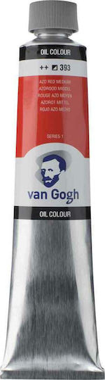 Royal Talens Van Gogh Λαδομπογιά Azo Red Medium 393 200ml
