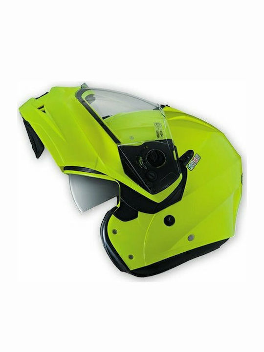 Caberg Duke Hi-Vision Мотоциклетна Каска Обръщаем ECE 22.05 1550гр с Pinlock и Sunvisor CAB000KRA375