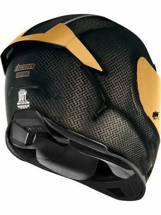 Icon Airframe Pro Carbon Gold Full Face Helmet 0101-13242