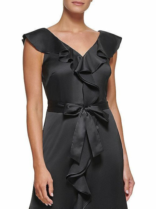 Summer Maxi Dress for Wedding and Christening Black