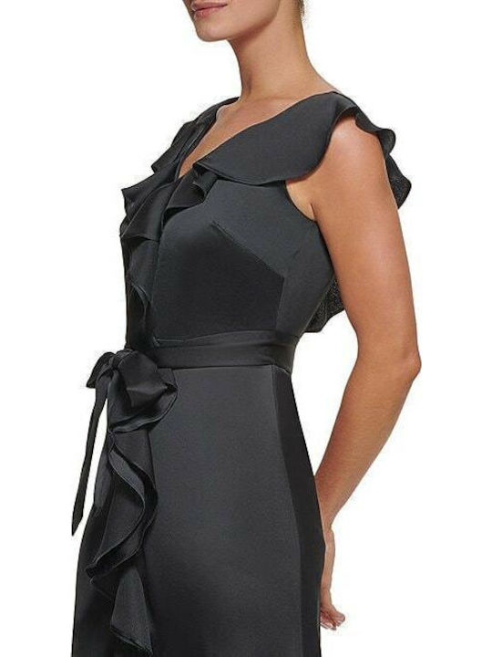 Summer Maxi Dress for Wedding and Christening Black