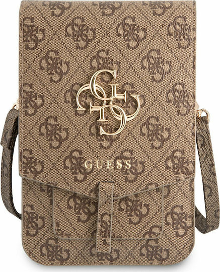 Guess 4G Big Logo Pouch Brown GUWBG4GFBR