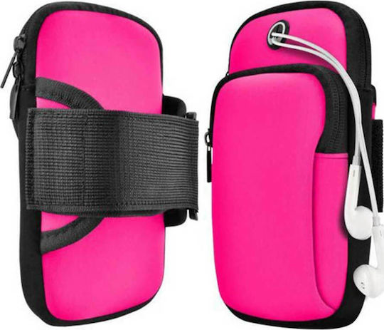 Baseus Running Armband Sports Ροζ (16.2 x 7.8 x 1.4cm)