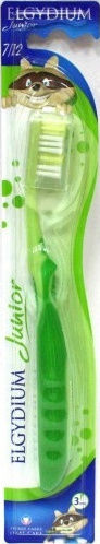 Elgydium Junior Children's Toothbrush for 7+ Years Green