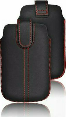 Pocket Case Ultra Slim M4 έως 5.2" Μαύρο