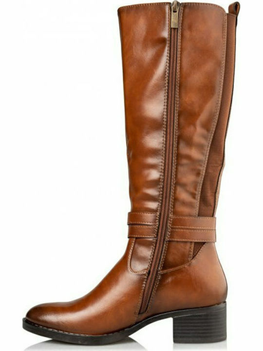 Envie Shoes Riding Boots Brown