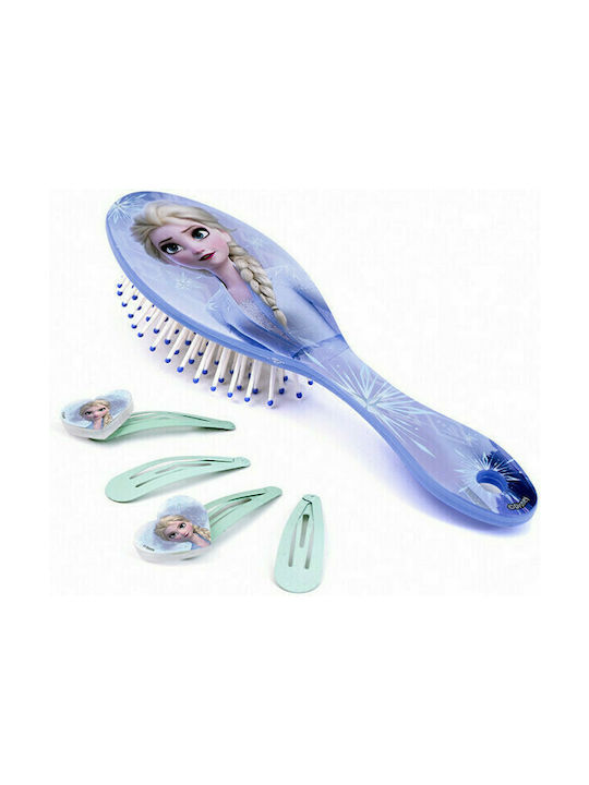 AS Kids Hair Brush Set Frozen Blue (Various Designs) 1pc