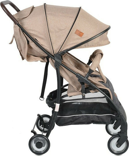 Cangaroo London Baby Stroller Suitable from 6+ Months Beige 5kg 108224