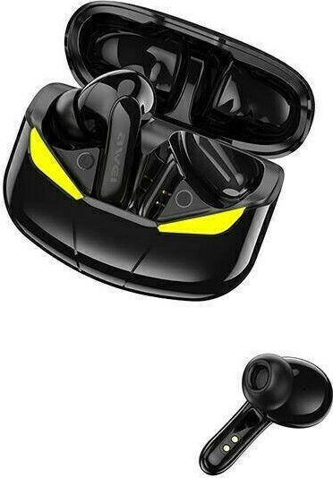 Awei T35 In-ear Bluetooth Handsfree Earphones with Sweat Resistance and Charging Case Black