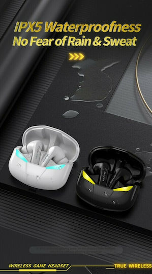 Awei T35 In-ear Bluetooth Handsfree Earphones with Sweat Resistance and Charging Case Black