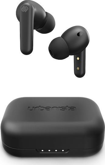 Urbanista London In-ear Bluetooth Handsfree Ακουστικά με Θήκη Φόρτισης Μαύρα