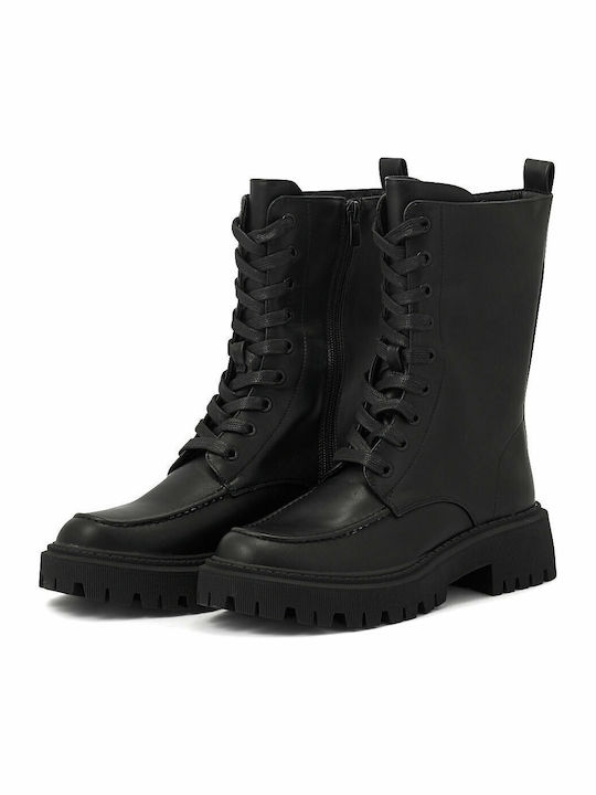 Oriana322 Women's Ankle Boots with Medium Heel Black