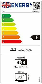 Умна Телевизия 43" 4K UHD LED 43P610 HDR (2020)