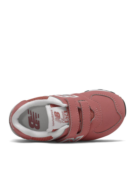 574 Classic 574 Παιδικά Sneakers με Σκρατς Ροζ