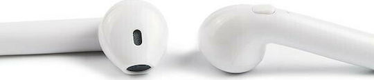 Savio TWS-01 In-ear Bluetooth Handsfree Ακουστικά με Θήκη Φόρτισης Λευκά