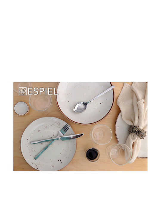 Espiel Divine Σετ Κουτάλια Φρούτου Ανοξείδωτα Ασημί 18.2cm 6τμχ