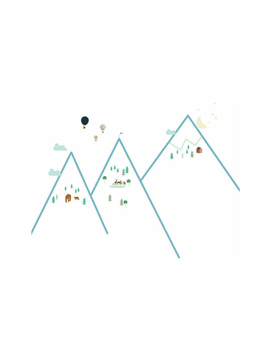 Mimi'lou Autocolant Decorativ pentru Copii Perete Easy Mountains Mimi'lou Autocolant Decorativ pentru Copii Perete Easy Mountains